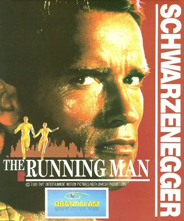 Running Man, The_Disk1 box cover front